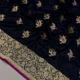 Pure Katan silk handwoven banarasi saree
