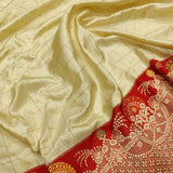 Pure Katan Silk Handwoven Banarasi Saree