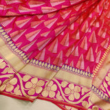 Pure Katan Silk Handwoven Banarasi Saree