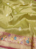 Pure Tissue Silk Handwoven Banarasi Saree