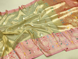 Pure Tissue Silk Handwoven Banarasi Saree