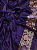 Pure Katan Silk Handwoven Banarasi Saree