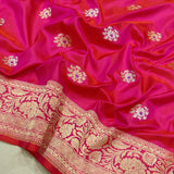 Pure Katan Silk Handwoven Banarasi Saree