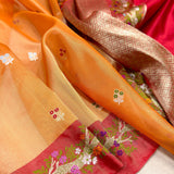Pure tissue Handwoven banarasi saree