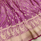 Pure Katan Silk Handwoven Banarasi Saree