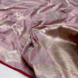Pure katan silk Handwoven banarasi saree