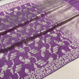 Pure Katan silk handwoven banarasi saree