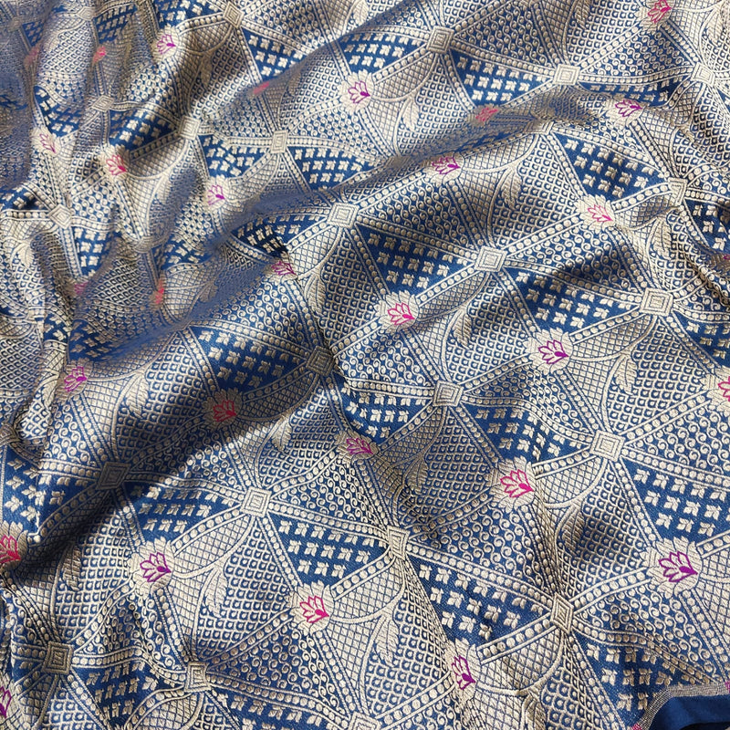 Pure Banarasi katan silk Fabric