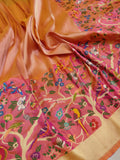 Pure Tissue Silk Handwoven Banarasi Saree