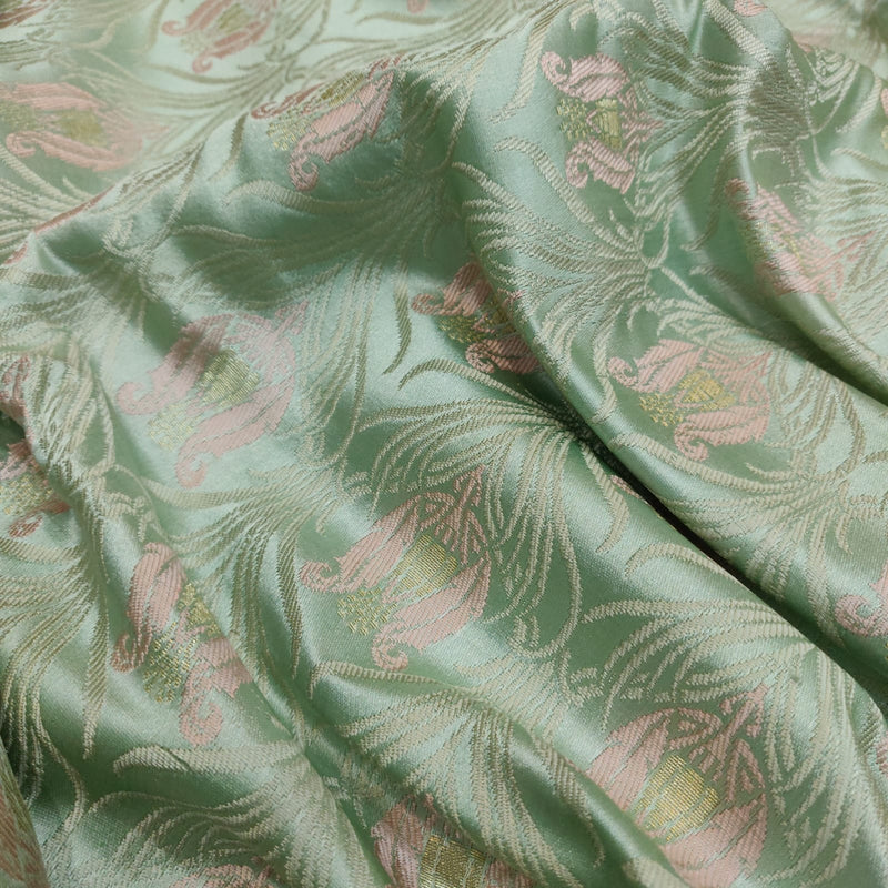 Pure Kimkhab Banarasi Fabric