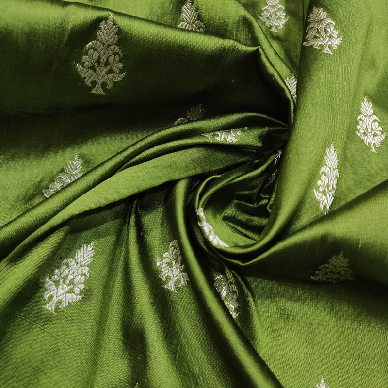 Dual Sade Pure Banarasi katan silk Fabric