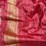 Pure katan silk Handwoven banarasi saree