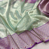 Pure tissue Handwoven Banarasi saree