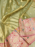 Pure Tissue Silk Handwoven Banarasi Saree