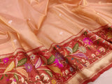 Pure tissue Handwoven Banarasi saree