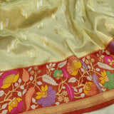 Pure Tissue Silk Handwoven Banarasi Saree