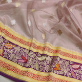 Pure kora Handwoven banarasi saree