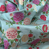 Pure katan silk Handwoven banarasi saree