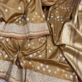 Pure Katan silk handwoven banarasi saree