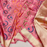 Pure Katan Silk Handwoven Banarasi Saree