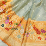 Pure Tissue Silk Handwoven Banarasi Saree