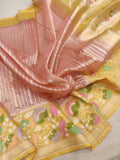 Pure Tissue Silk Handwoven Banarasi Saree