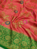 Pure tussar Silk Handwoven Banarasi Saree