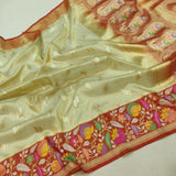 Pure Tissue Silk Handwoven Banarasi Saree