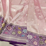 Pure Tissue Silk Handwoven Banarasi Saree