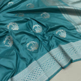Pure katan silk Handwoven banarasi saree