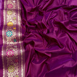Pure katan silk Handwoven banarasi saree