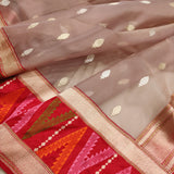 Pure Kora Silk Handwoven Banarasi Saree