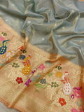Pure Tissue Silk Handwoven Banarasi Saree
