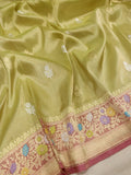 Pure Tissue Silk Handwoven Banarasi Saree
