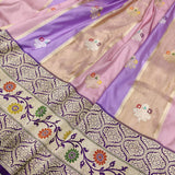 Pure Katan Silk Handwoven Banarasi Saree