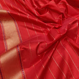 Yellow colour Pure Tissue Silk Handwoven Banarasi Saree