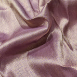 Grey Colour Pure Tissue Silk Handwoven Banarasi Saree