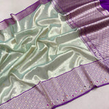 Pure tissue Handwoven Banarasi saree
