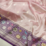 Pure Tissue Silk Handwoven Banarasi Saree