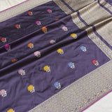 Pure Katan Silk Handwoven Banarasi Saree