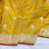 Pure Katan Silk Handwoven Banarasi Saree