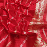 Pure Kora Silk Handwoven Banarasi Saree