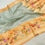 Pure tissue Handwoven Banarasi saree