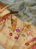 Pure Tissue Silk Handwoven Banarasi Saree