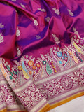 Pure Katan Silk Handwoven Banarasi Saree