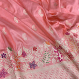 Pure Katan Silk Handwoven Banarasi Saree