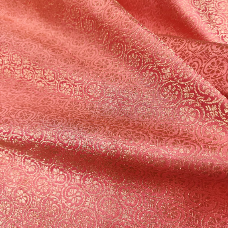 Pure Katan Silk Banarasi Fabric