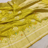 Pure Katan Silk Handwoven Banarasi Saree