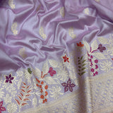 Pure Katan Silk Handwoven Banarasi Saree