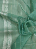 Pure Kora Silk Handwoven Banarasi Saree